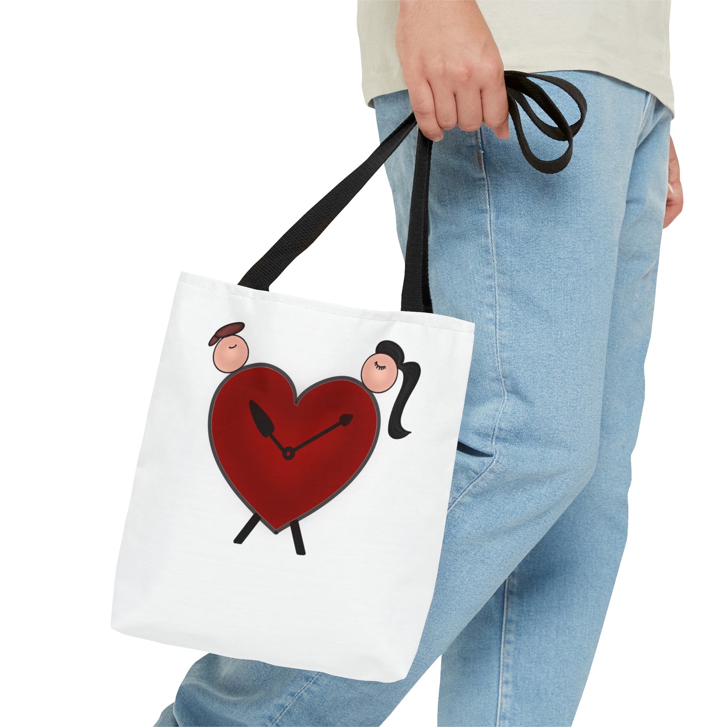 Heart Clockwork Tote Bag