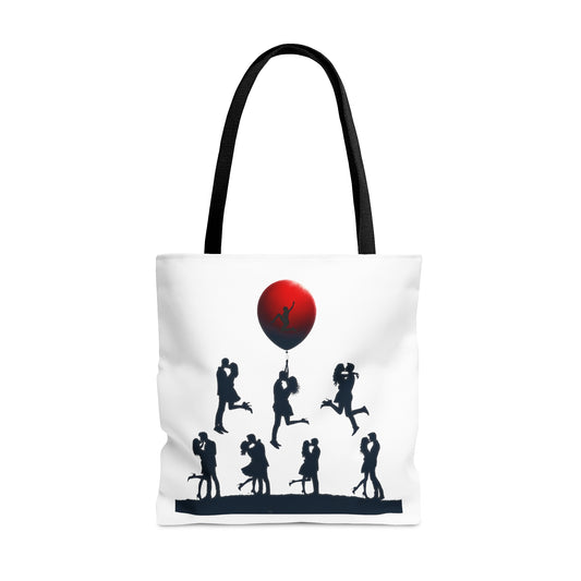 Balloon Flight Romance Tote