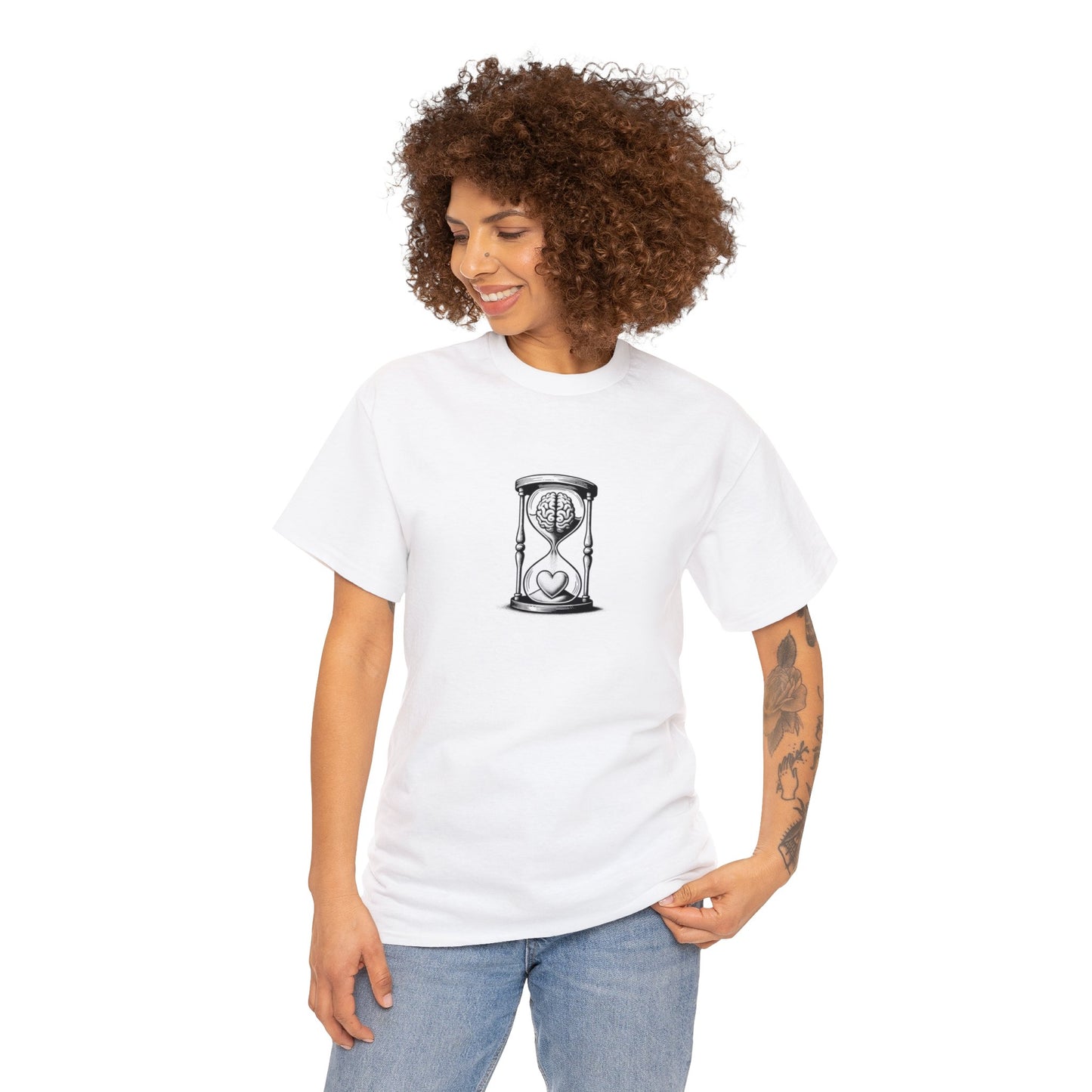 Mindful Heart Hourglass Tee