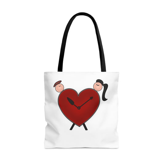 Heart Clockwork Tote Bag