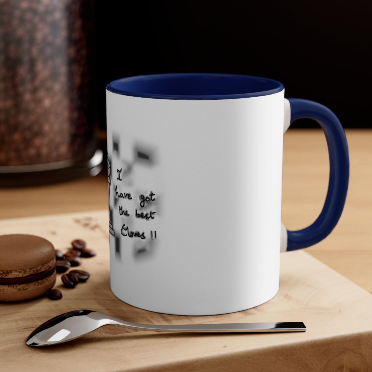 Chess Glove Humor Mug