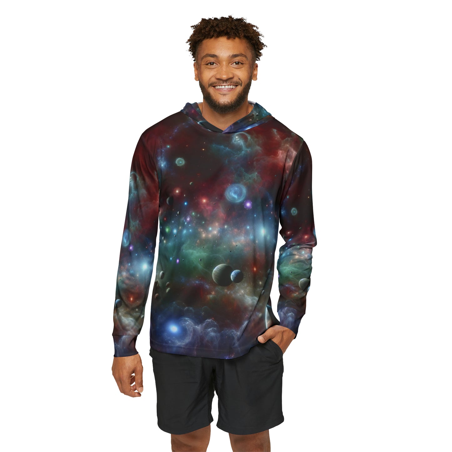 Cosmic Universe Athletic Warmup Hoodie