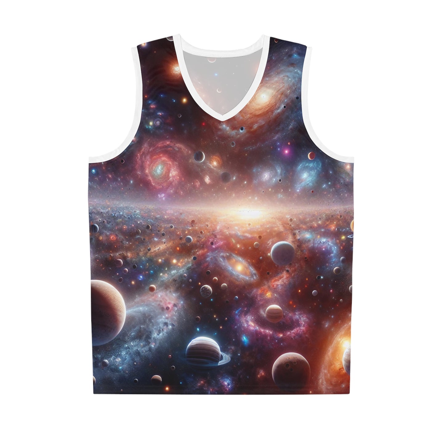 Cosmic Slam Dunk Basketball Jersey