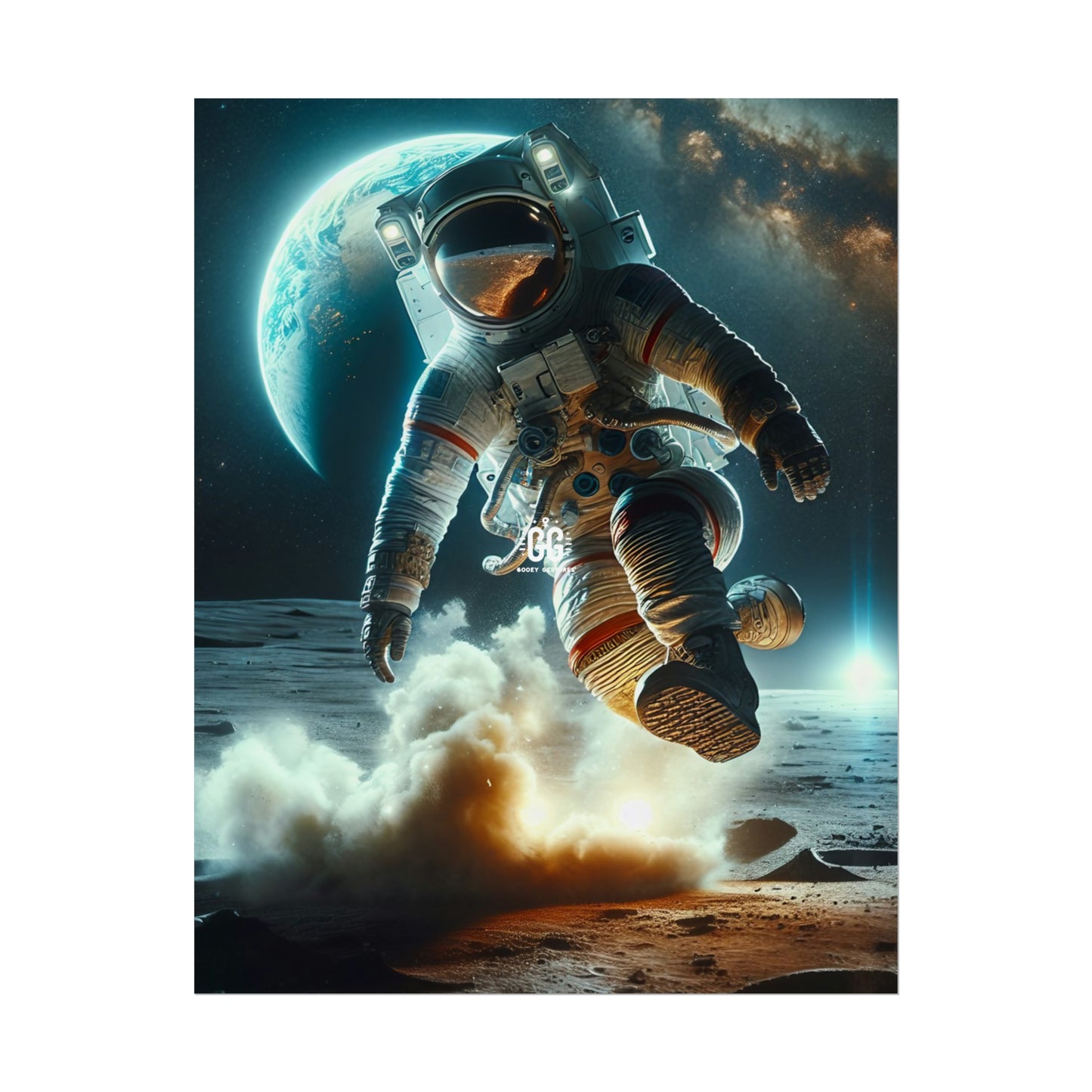 Cosmic Leap Poster