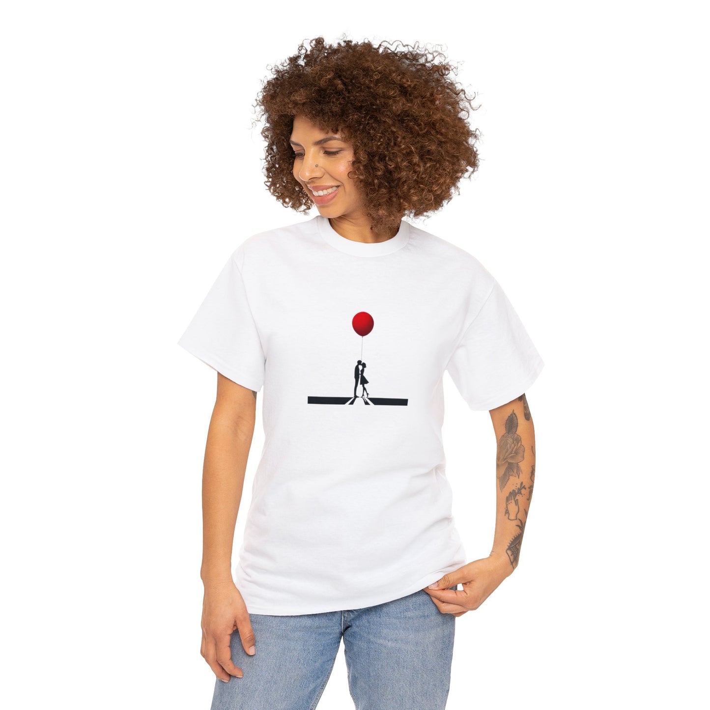 Love Balloon Silhouette Tee