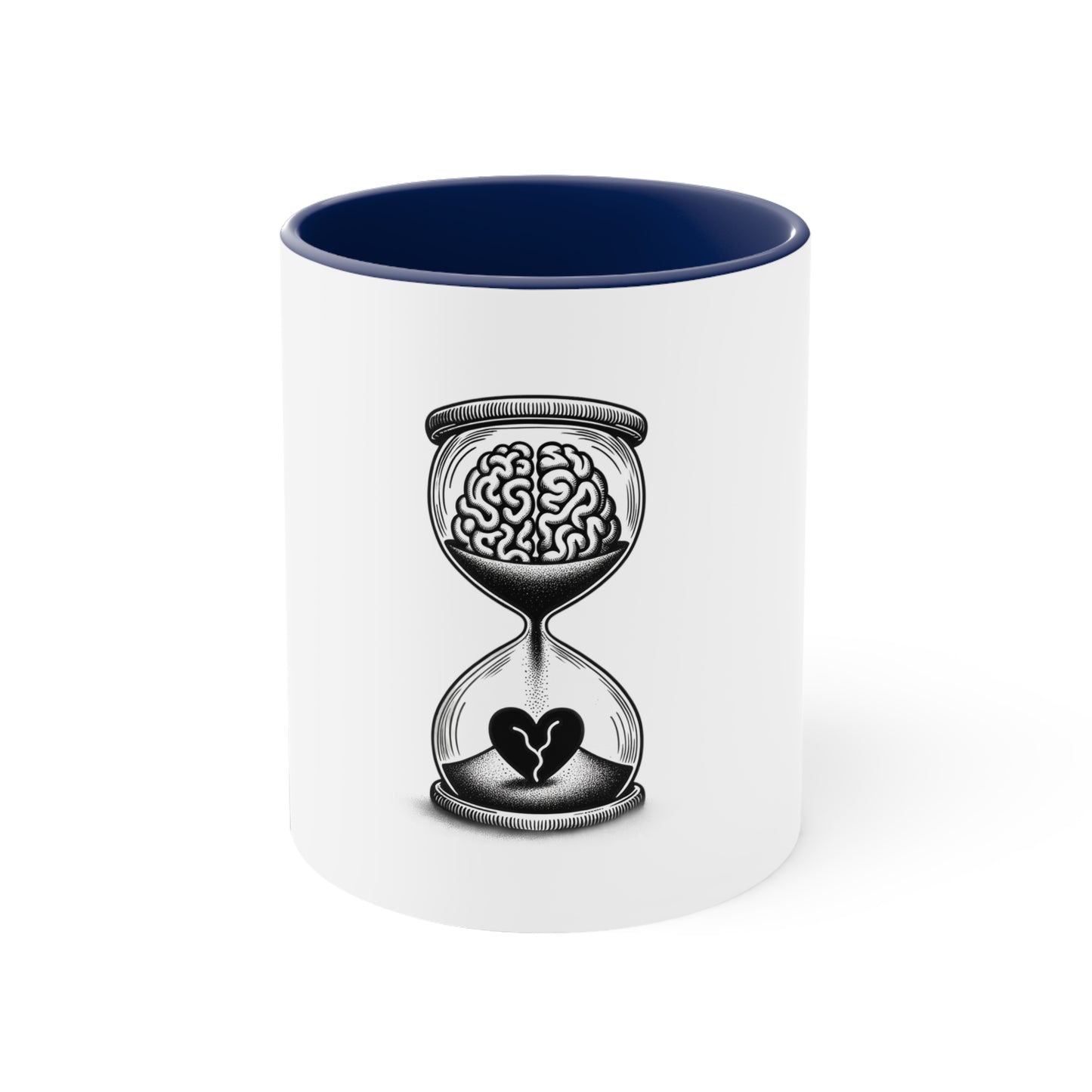 Mind Heart Hourglass Mug