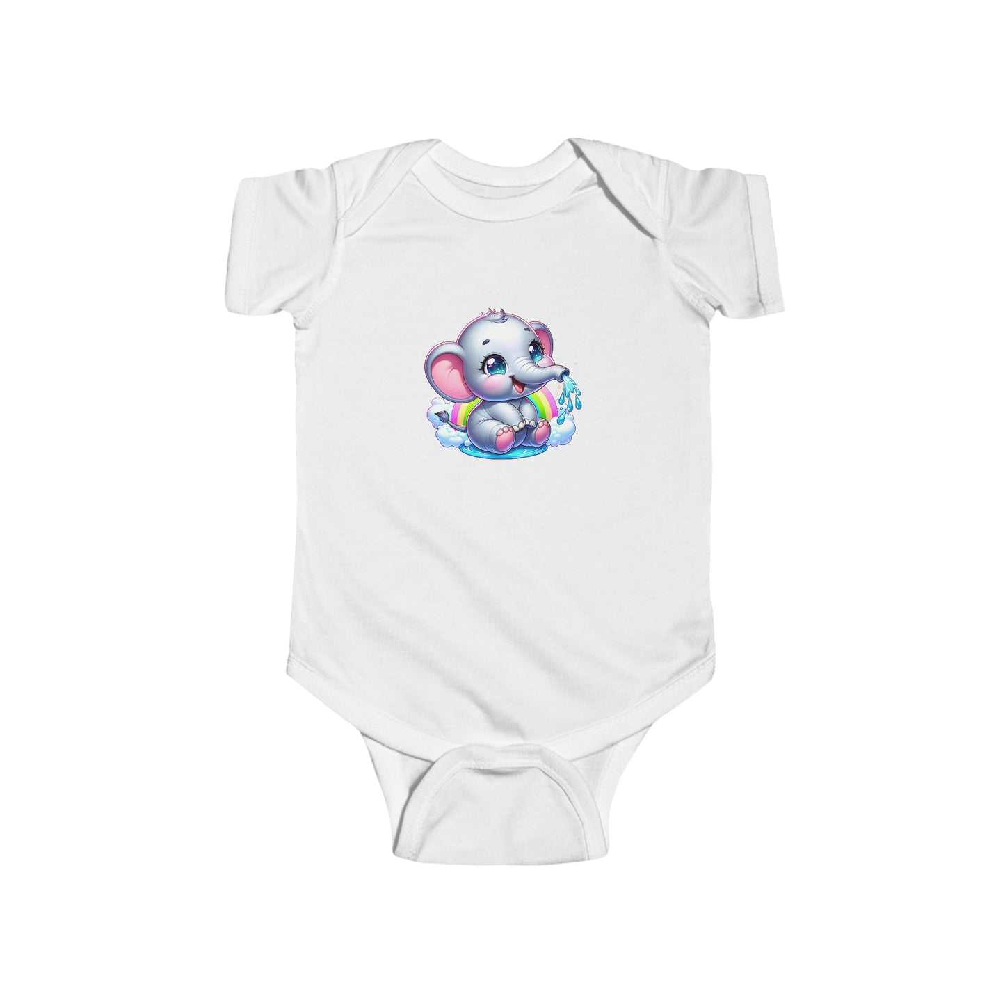 Playful Elephant Infant Bodysuit