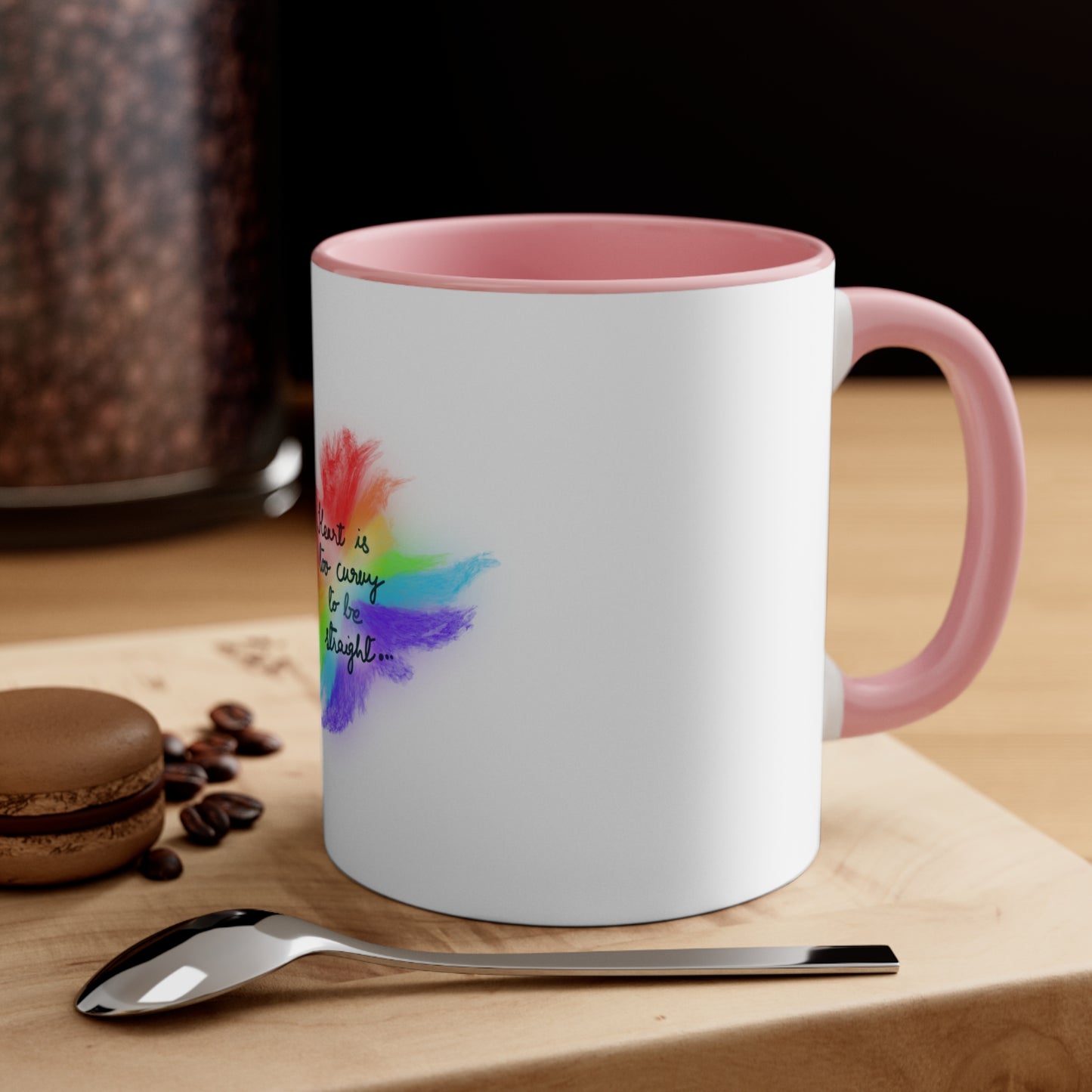 Curvy Heart Pride Mug