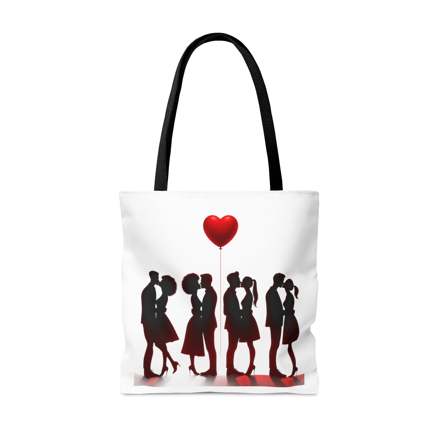 Love Silhouette Tote Bag