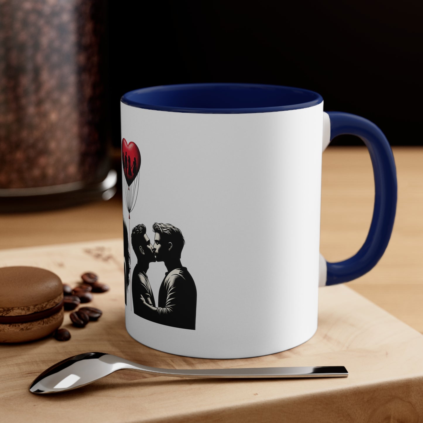 Love Balloon Accent Mug