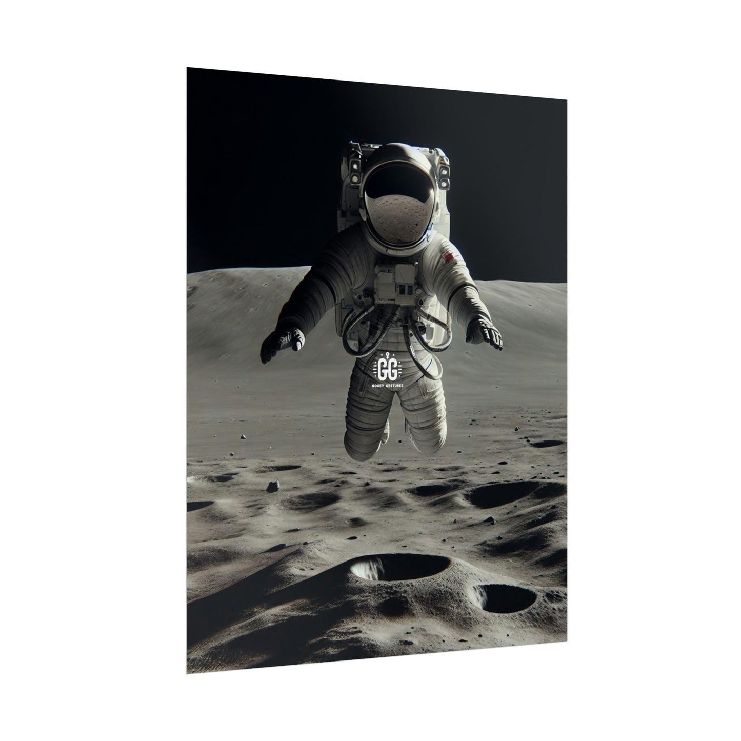 Lunar Leap Exploration Poster