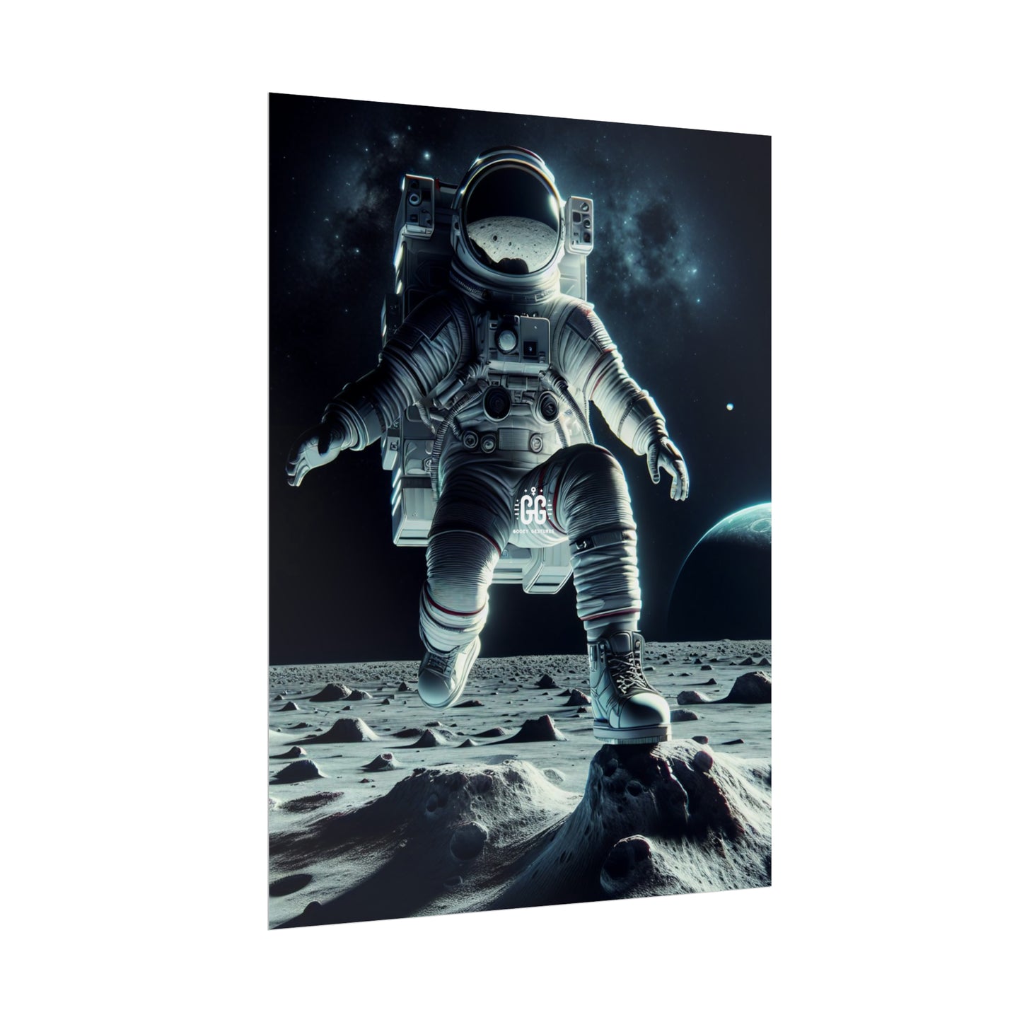 Lunar Explorer Poster