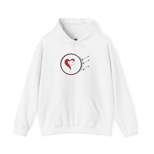 Heart Target Graphic Hoodie