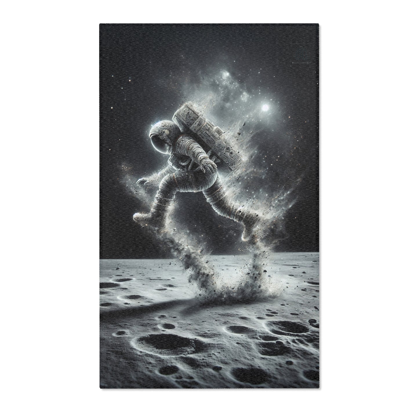 Cosmic Astronaut Area Rug