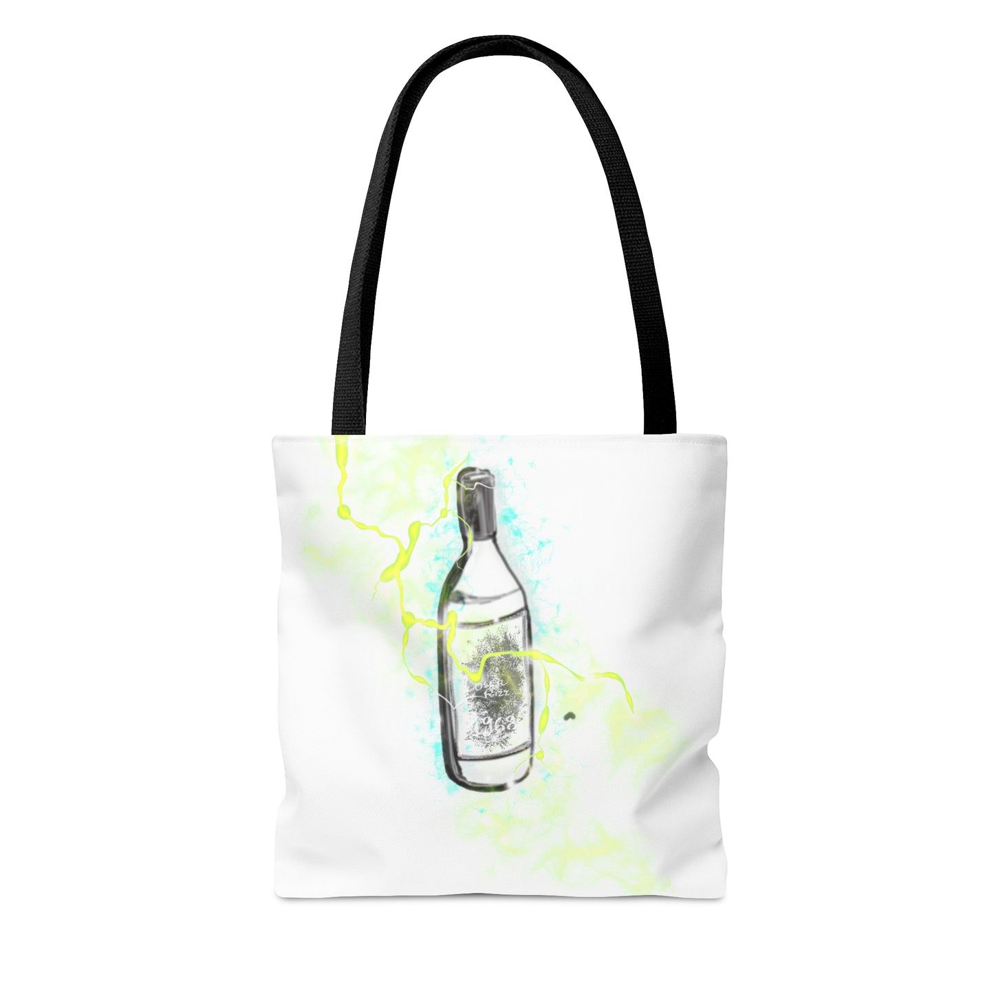 Neon Splash Wine Tote