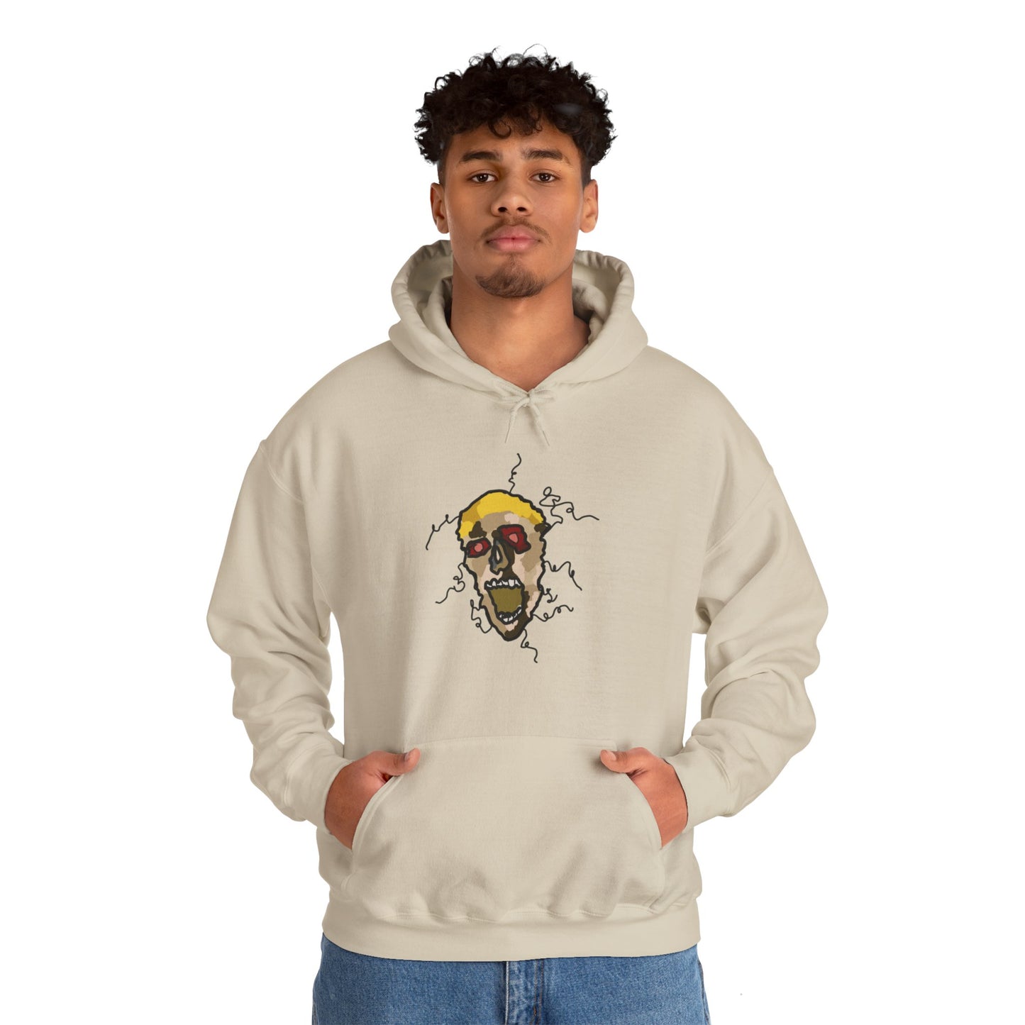 Psychedelic Skull Hoodie