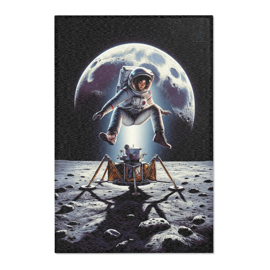 Lunar Landing Astronaut Rug