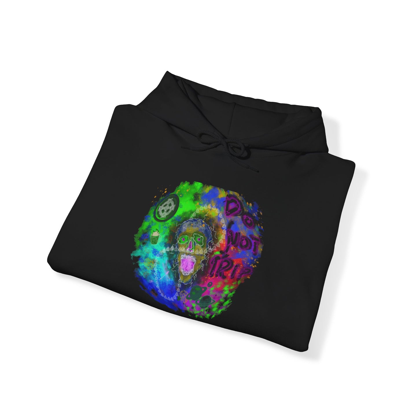 Psychedelic Skull Hoodie