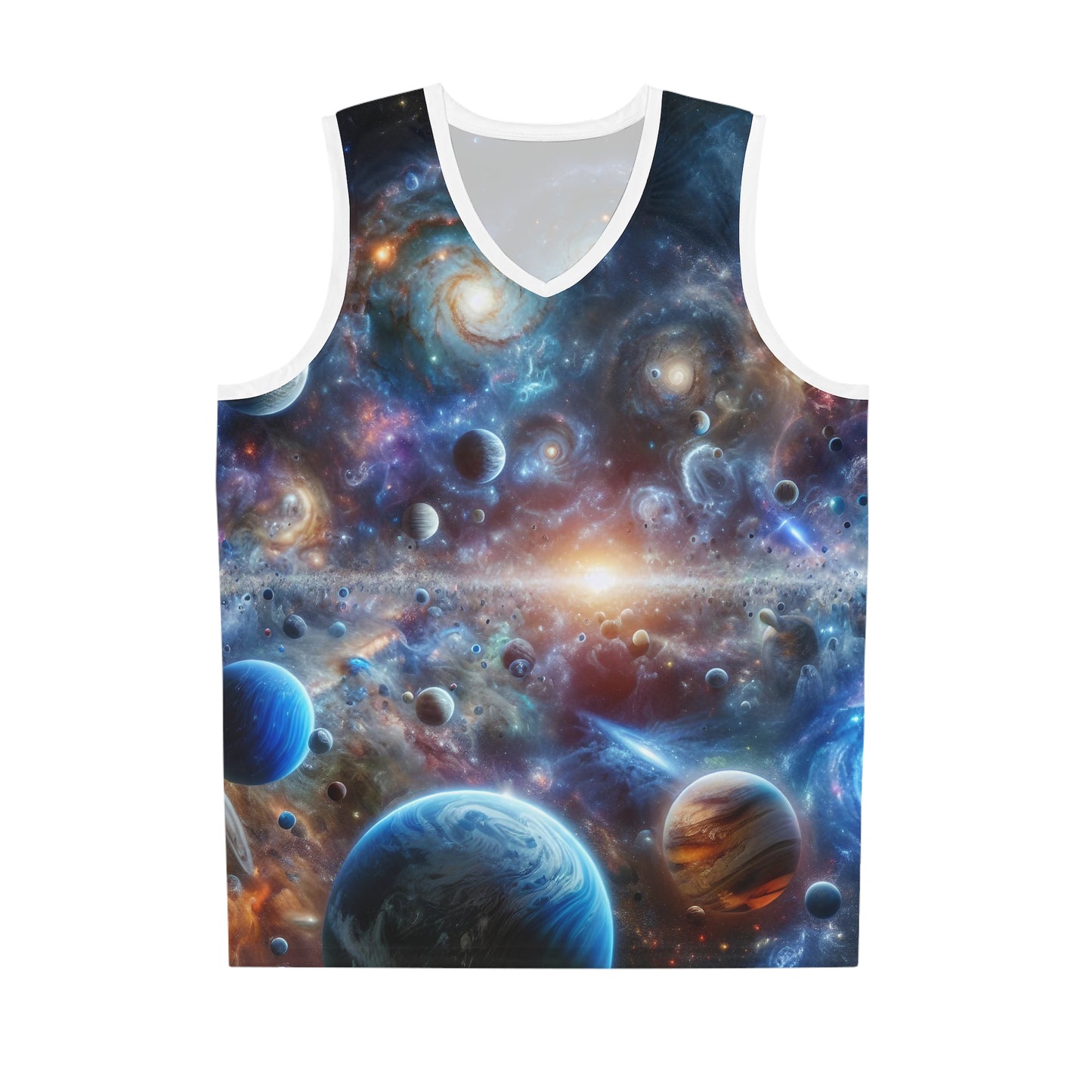 Cosmic Slam Dunk Basketball Jersey