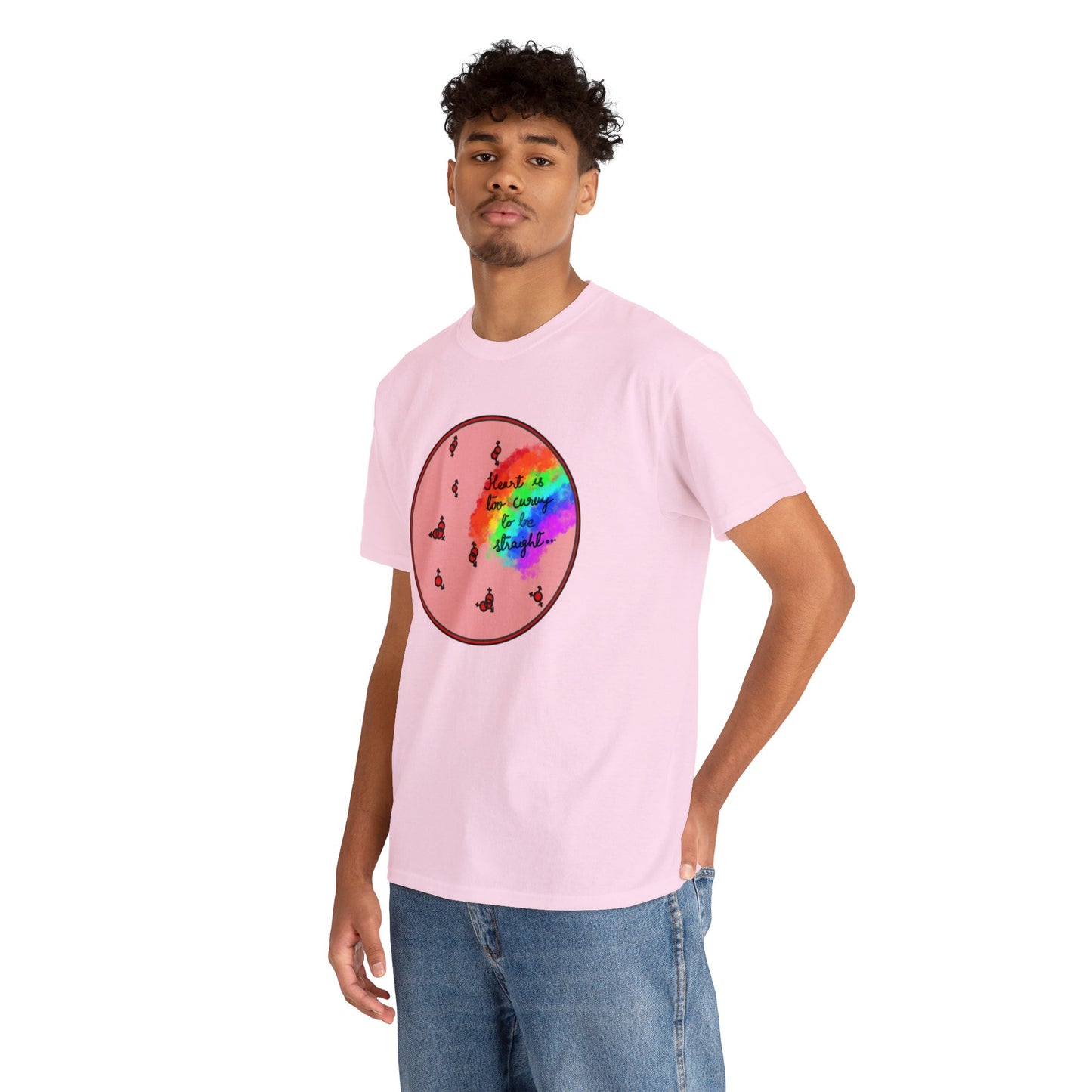 Pride Rainbow Heart Tee