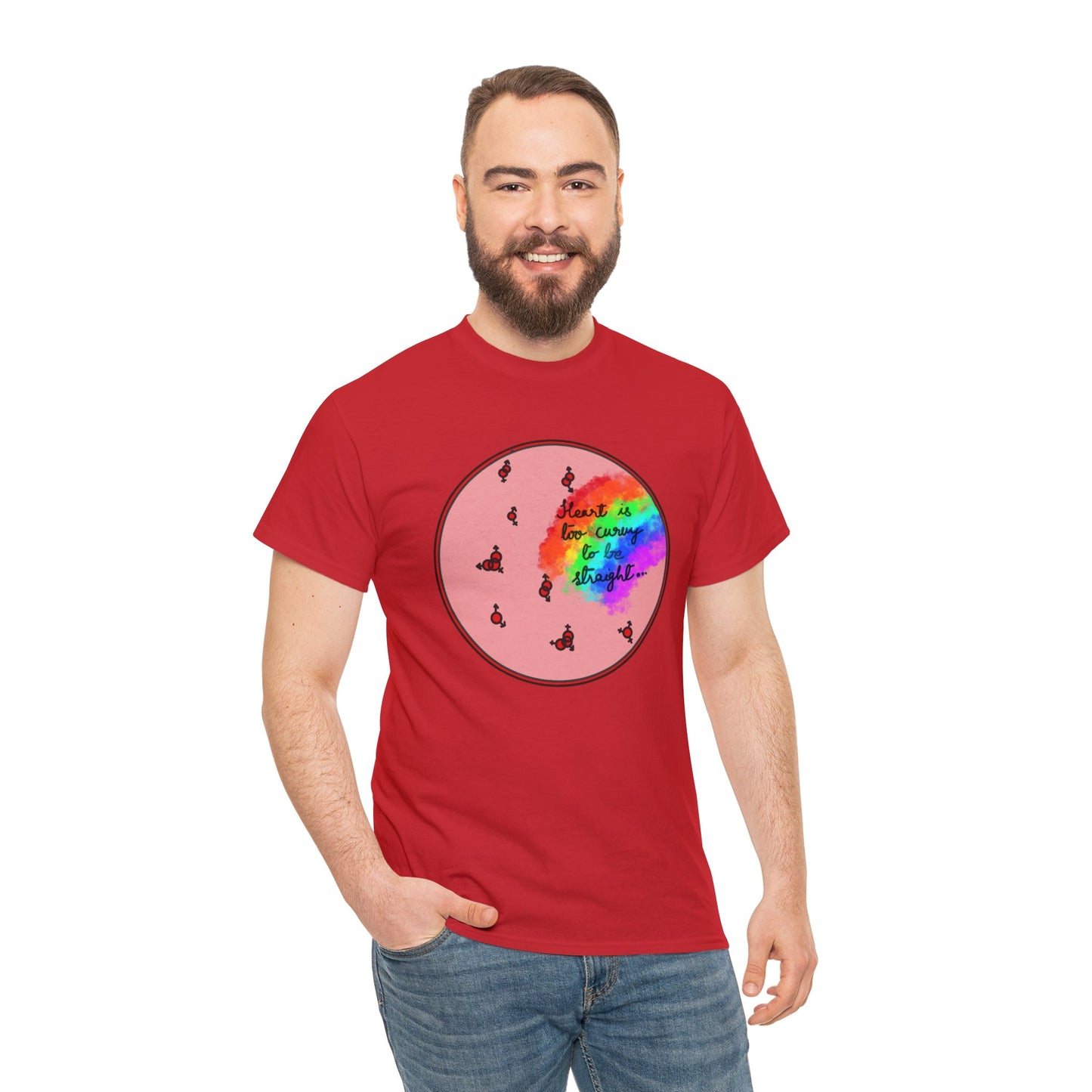 Pride Rainbow Heart Tee