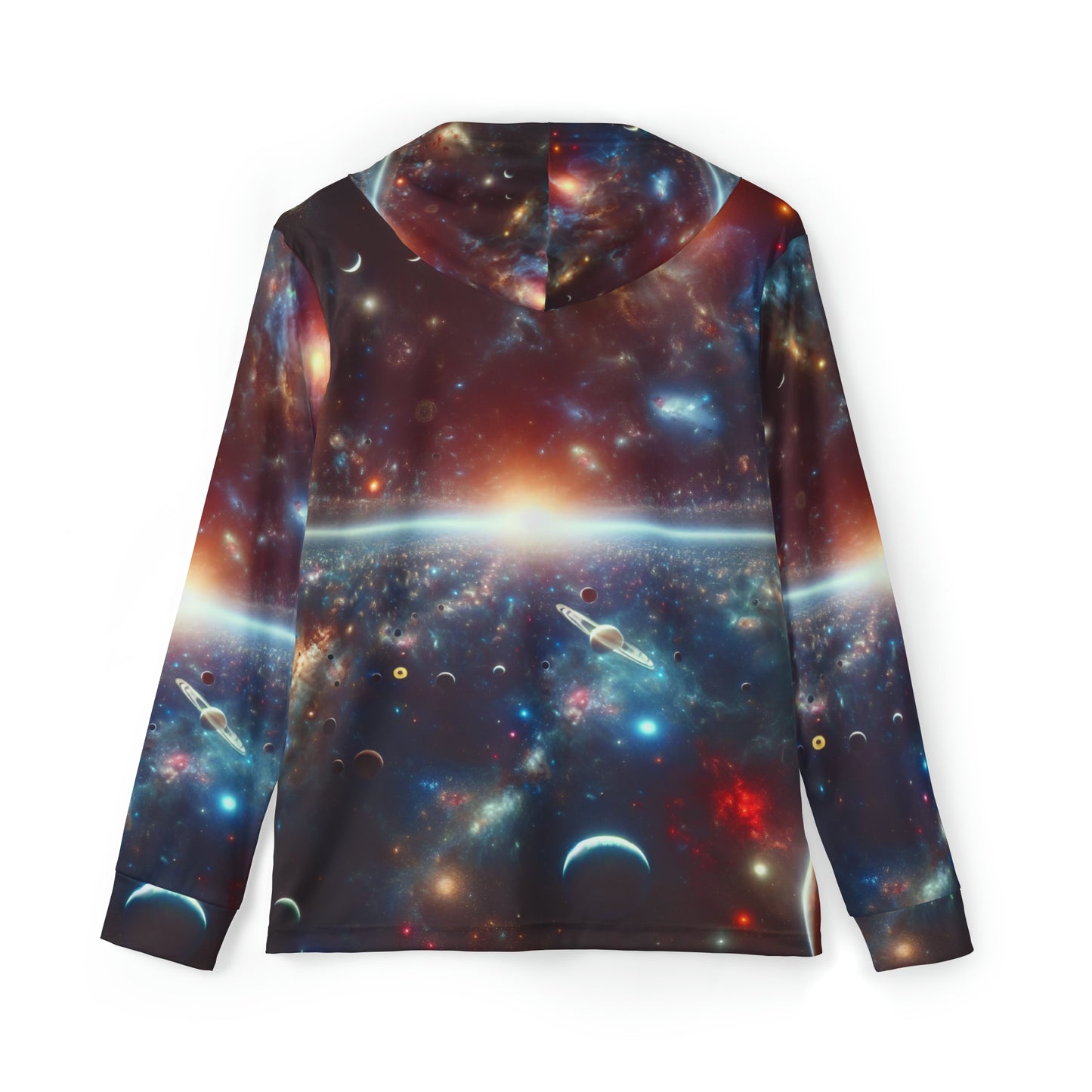 Cosmic Voyager Athletic Warmup Hoodie