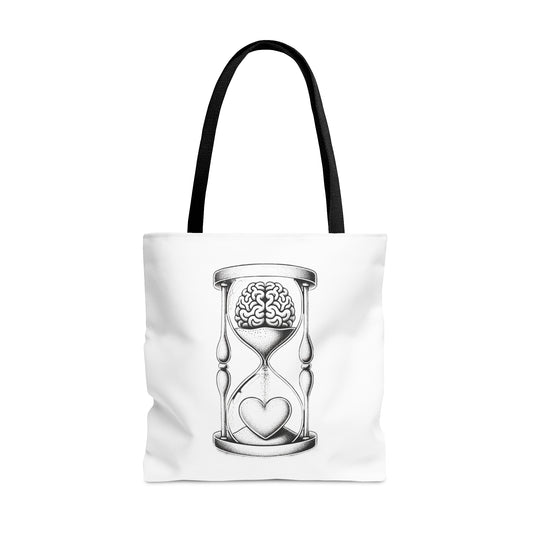 Mindful Heart Hourglass Tote