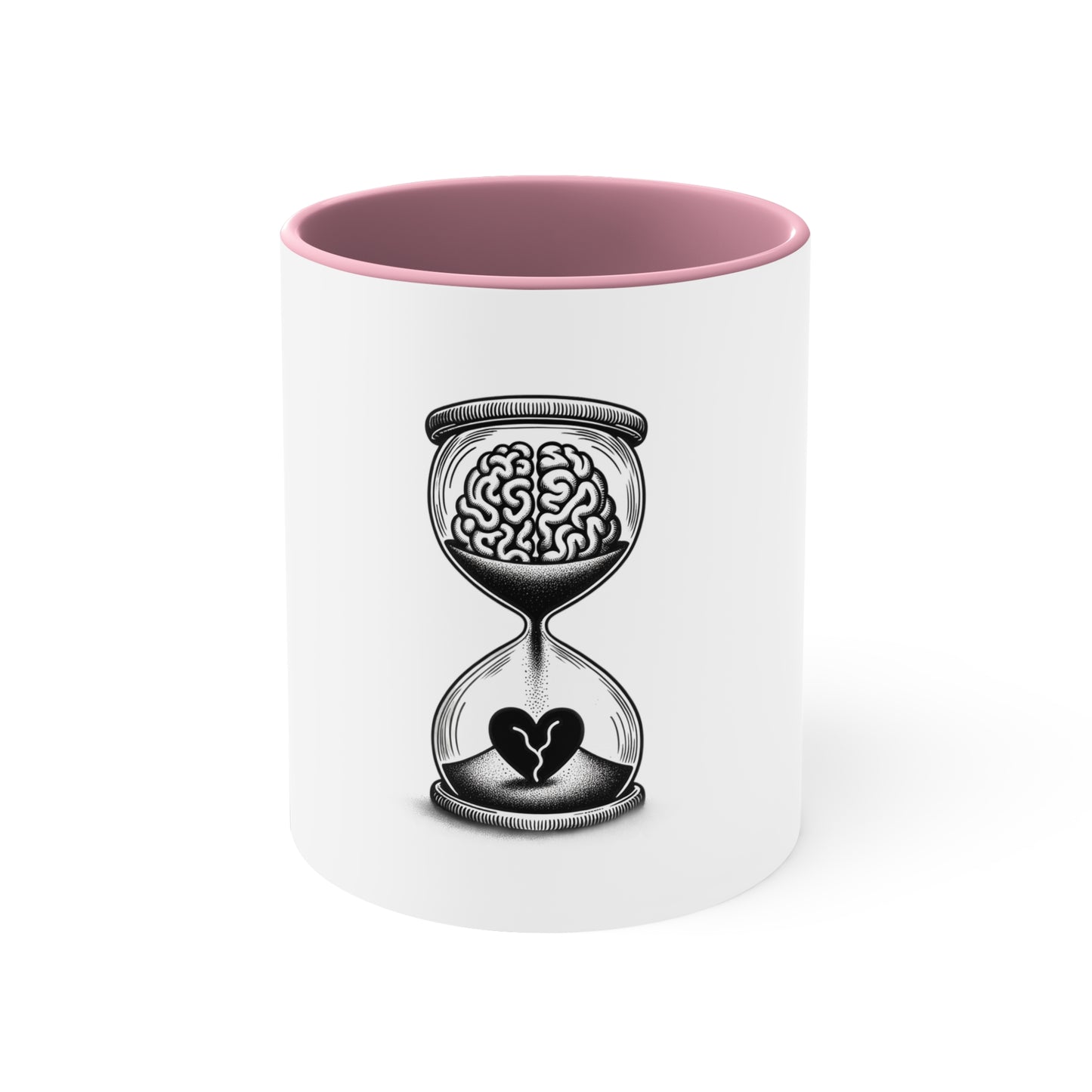 Mind Heart Hourglass Mug