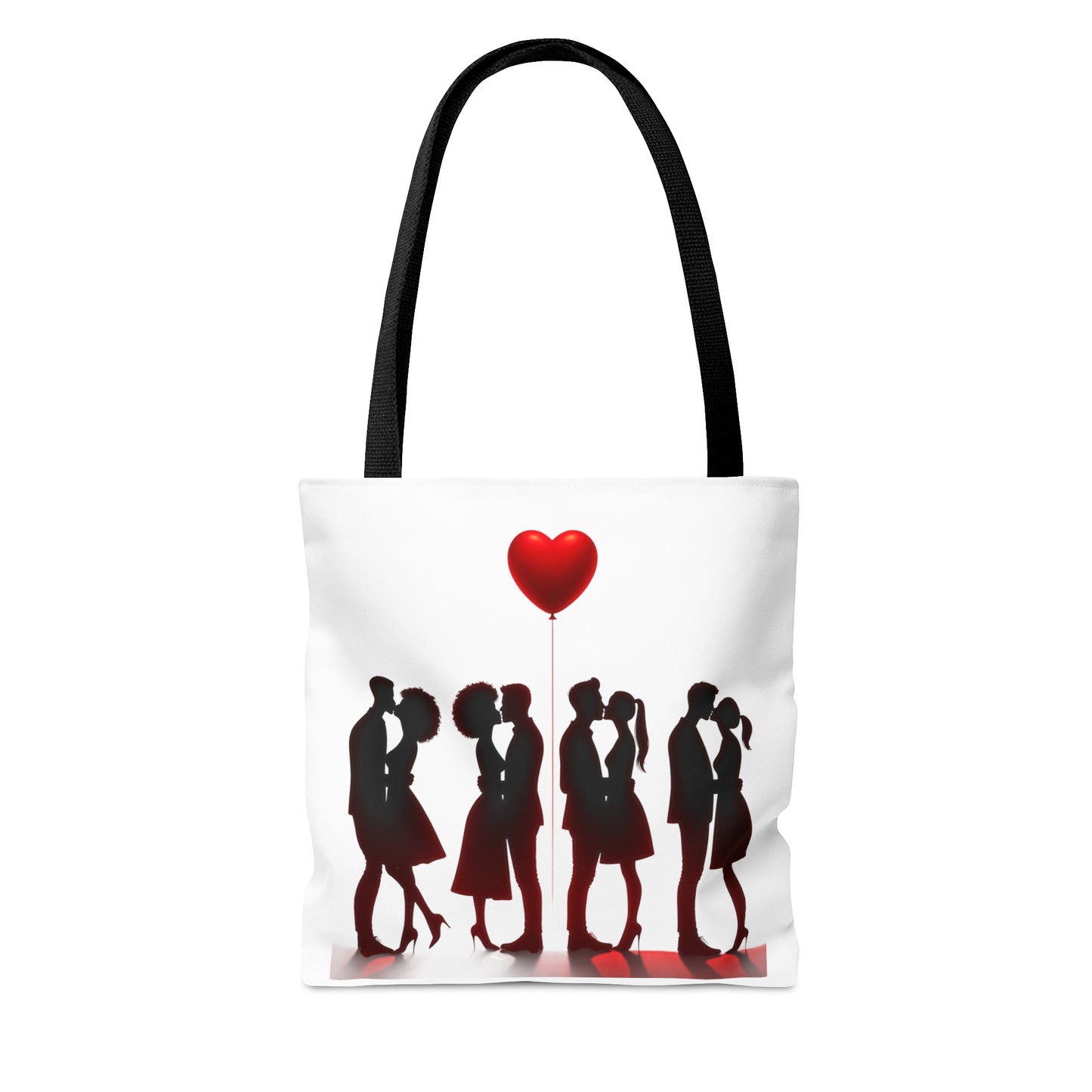 Love Silhouette Tote Bag