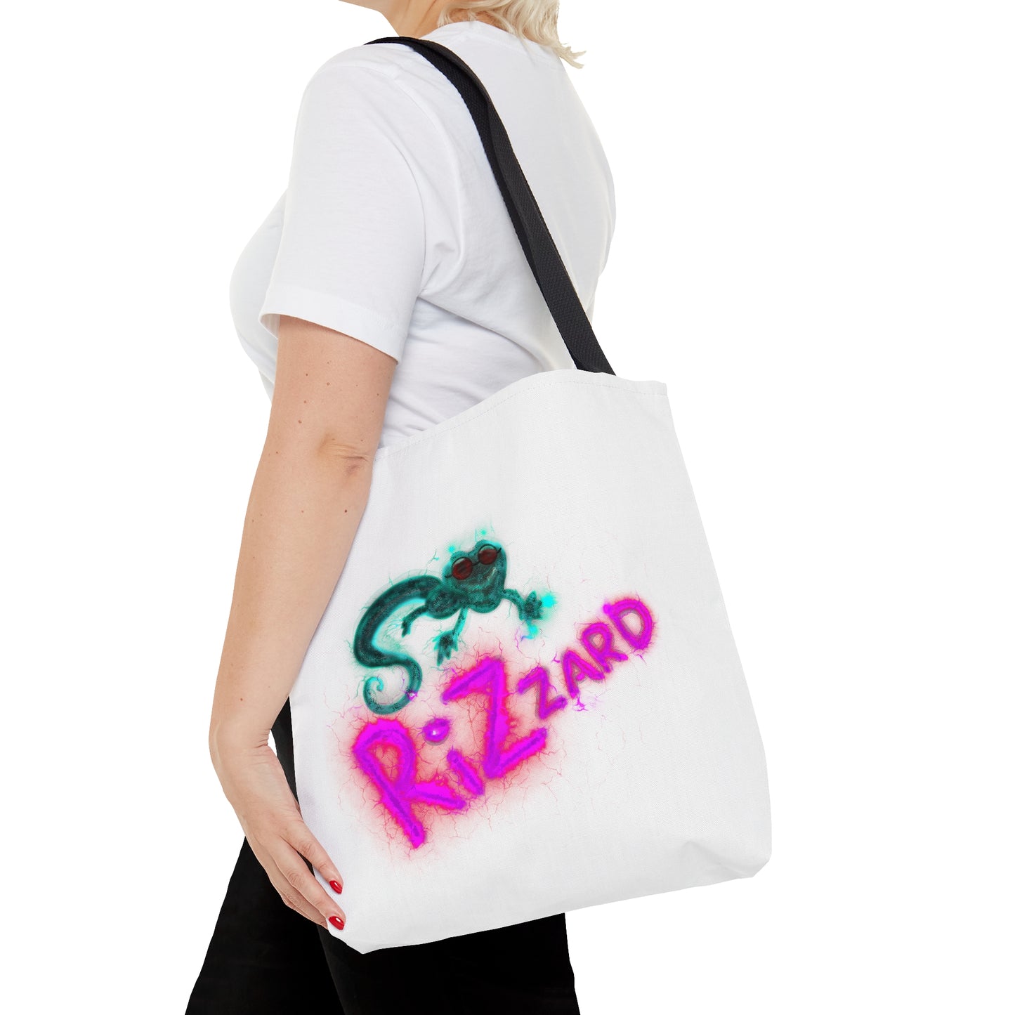 Psychedelic Lizard Tote