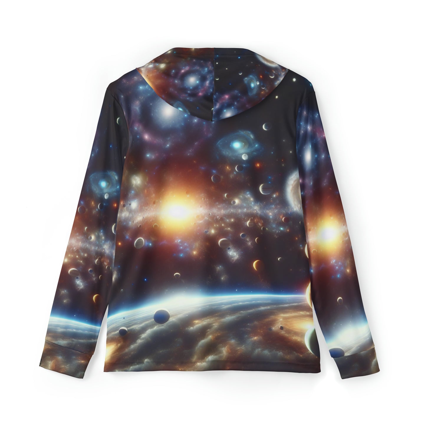 Cosmic Voyager Athletic Warmup Hoodie