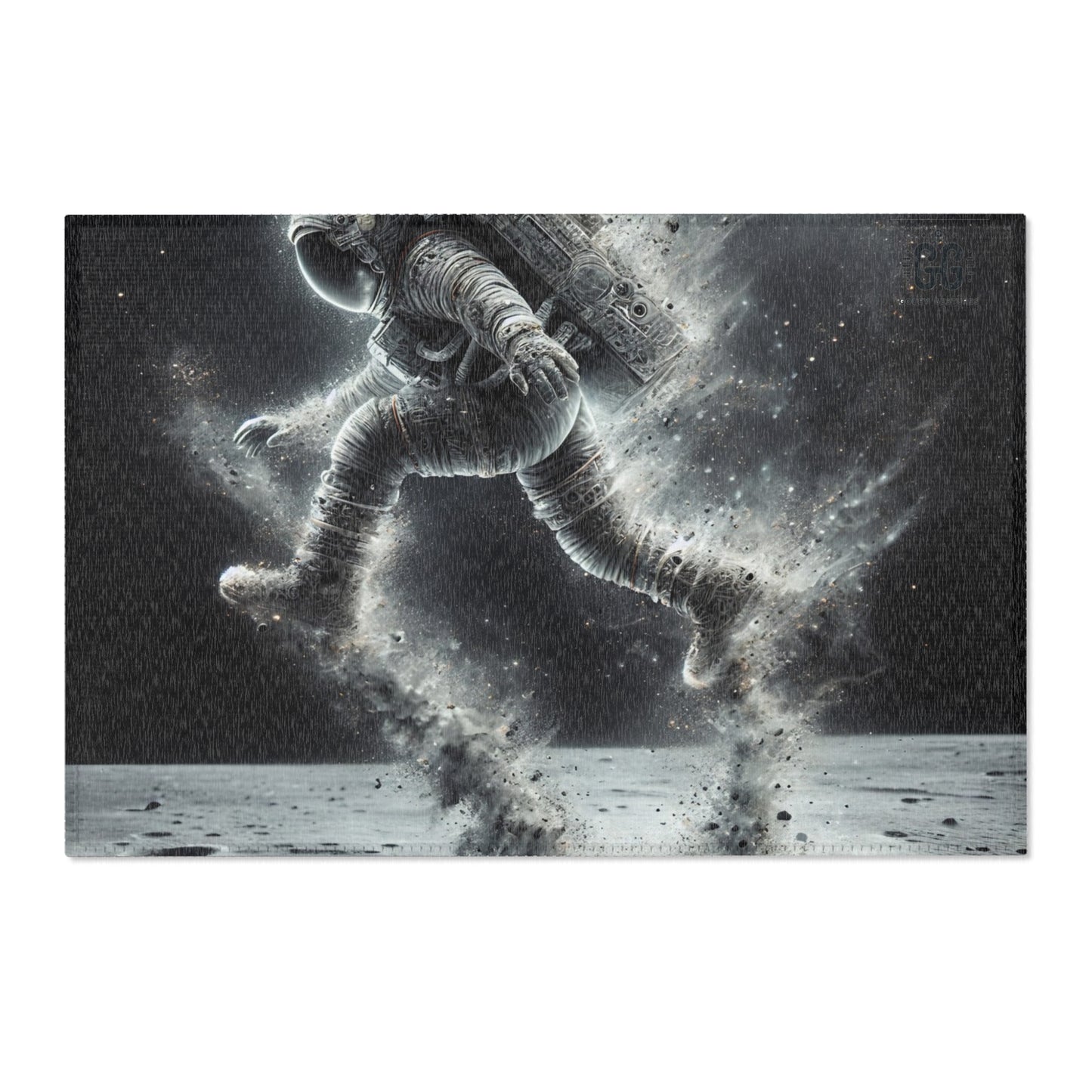 Cosmic Astronaut Area Rug