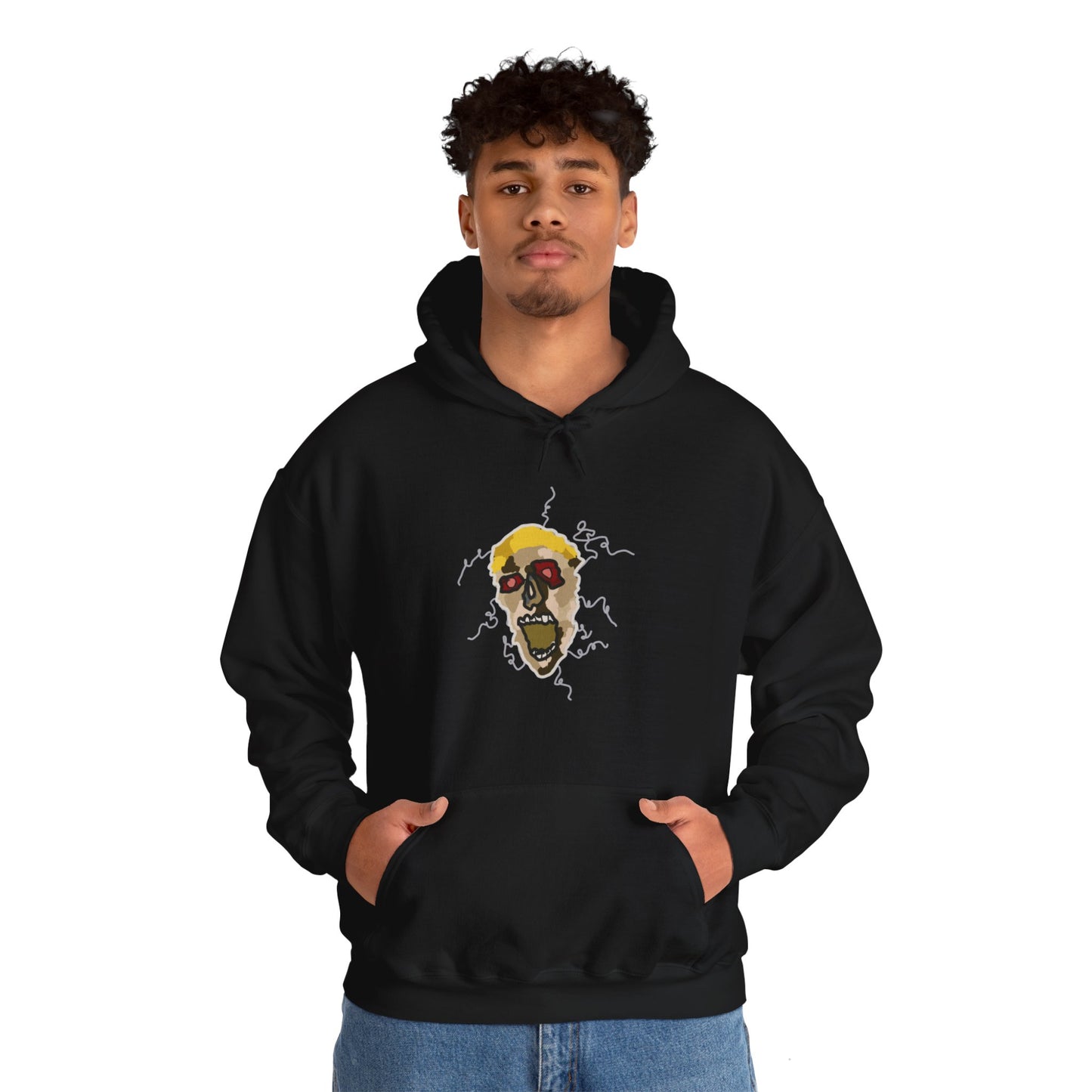 Psychedelic Skull Hoodie