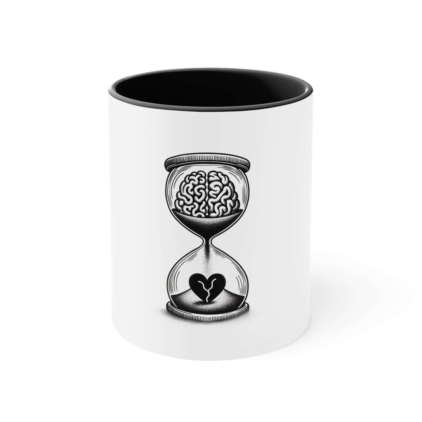 Mind Heart Hourglass Mug