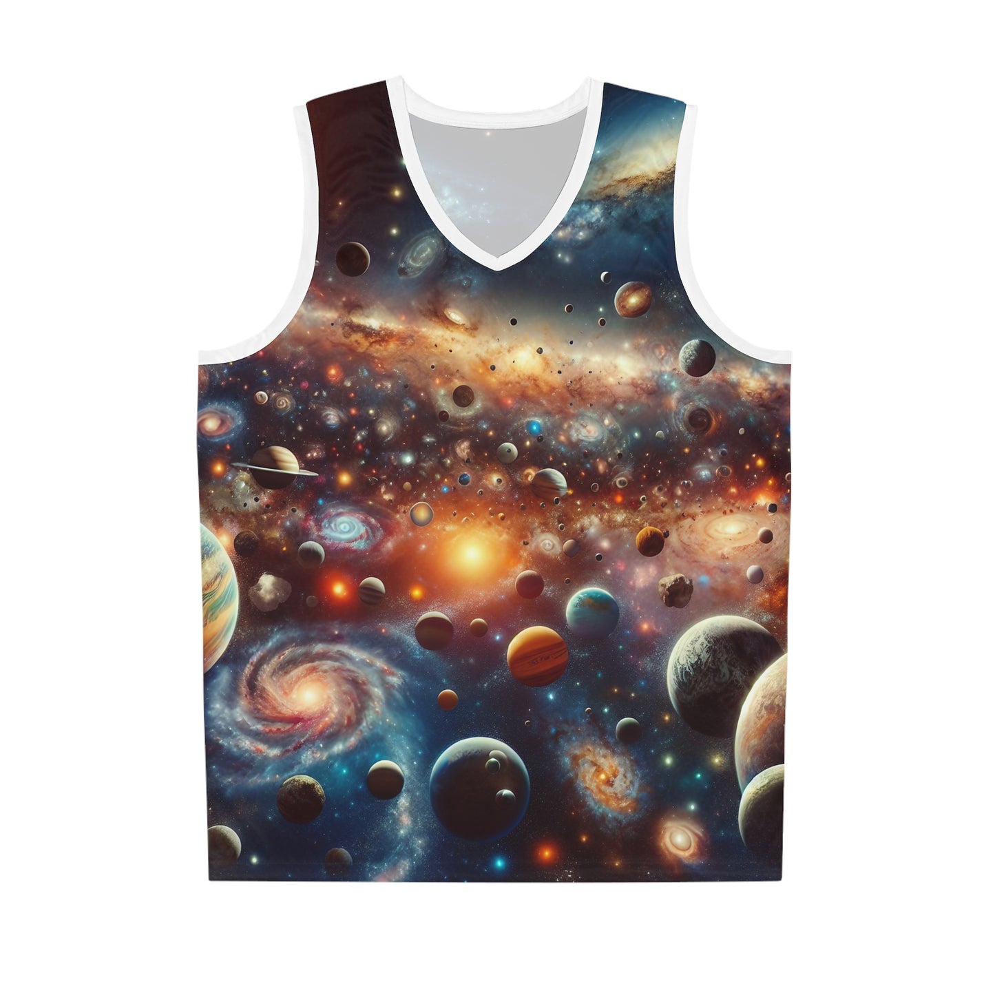 Cosmic Slam Dunk Basketball Jersey