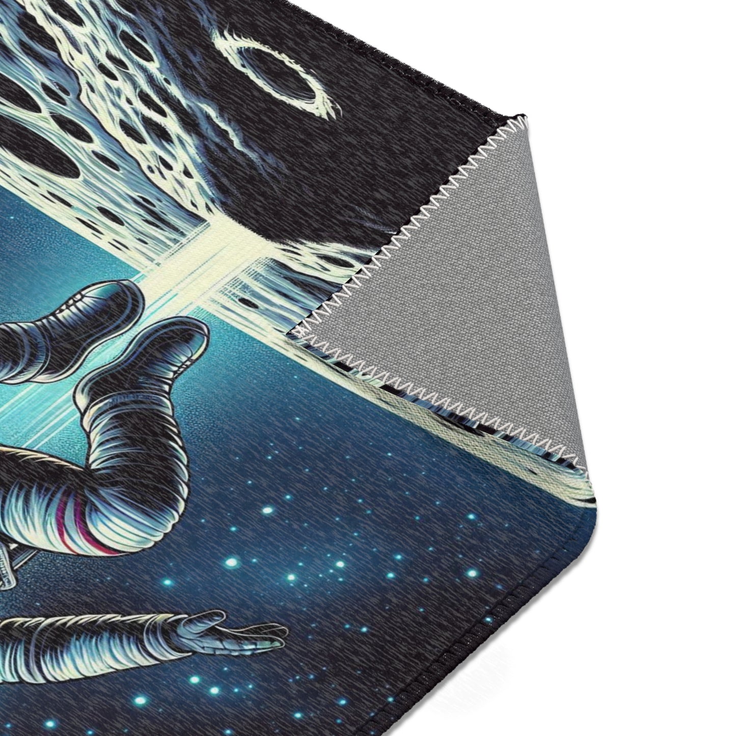 Cosmic Astronaut Area Rug