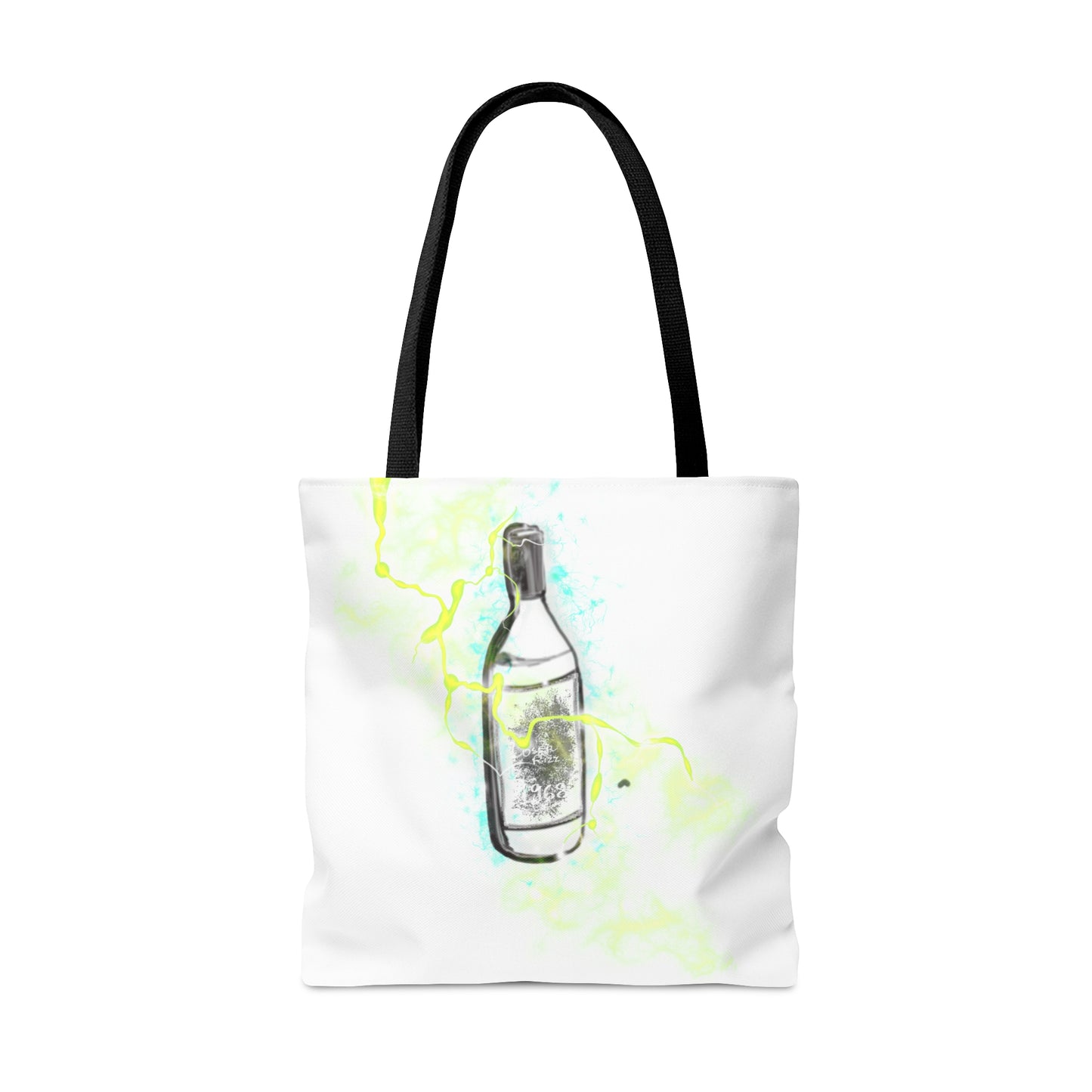 Neon Splash Wine Tote