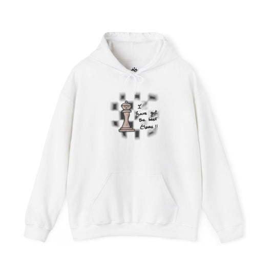 Chess Glove Humor Hoodie