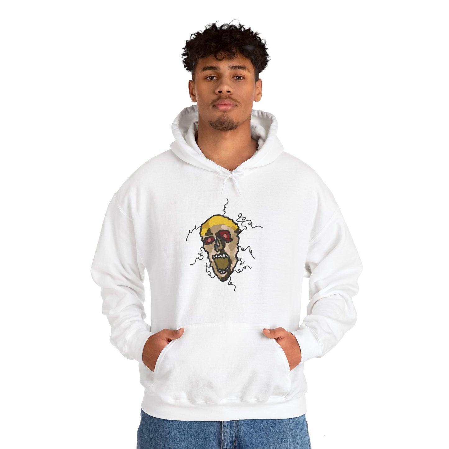 Psychedelic Skull Hoodie