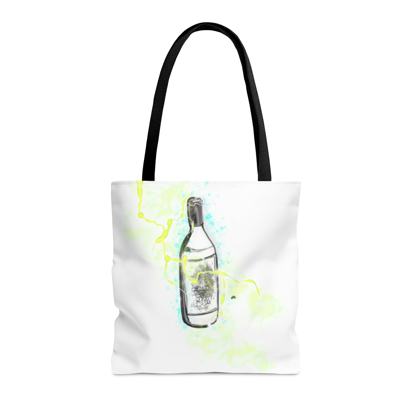 Neon Splash Wine Tote