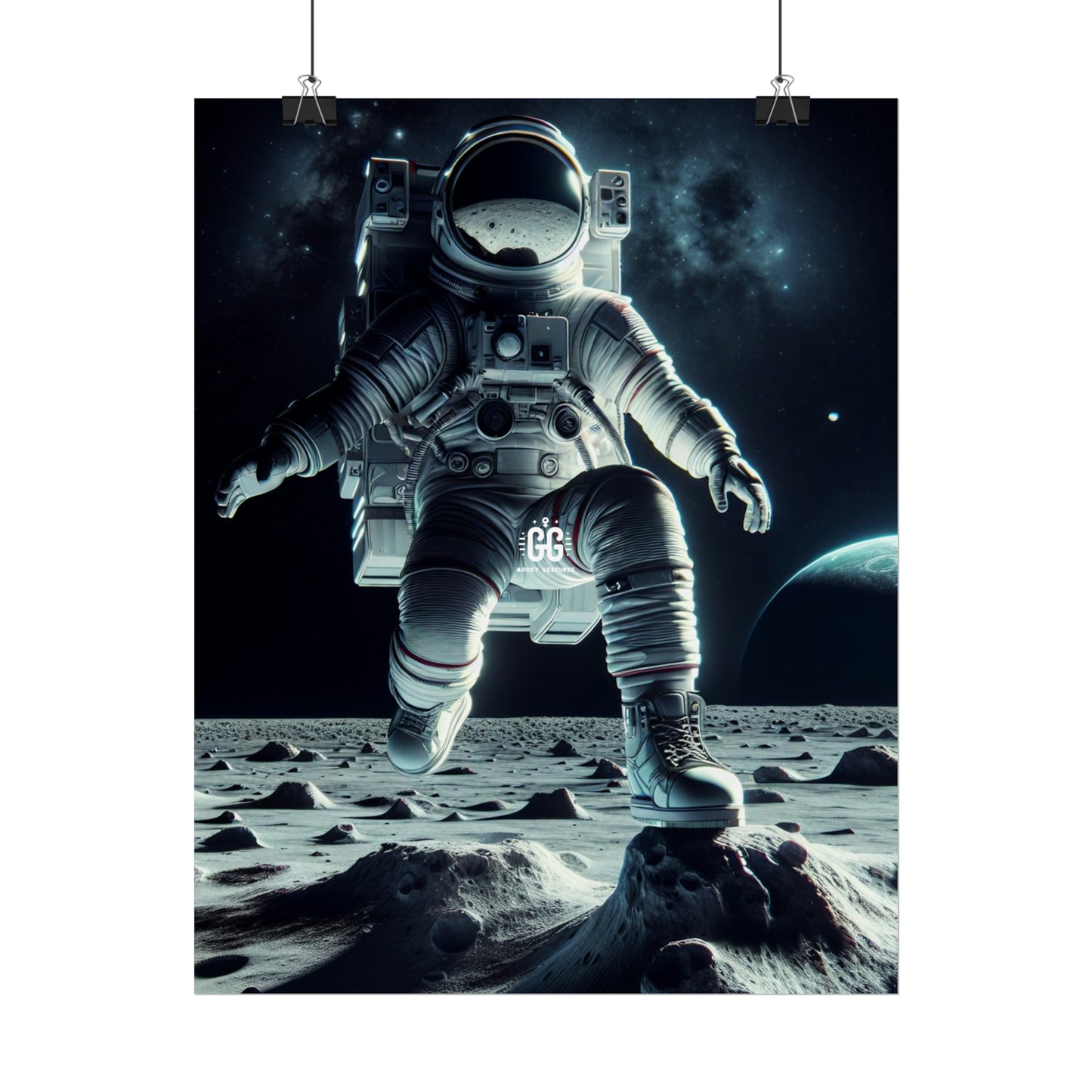 Lunar Explorer Poster