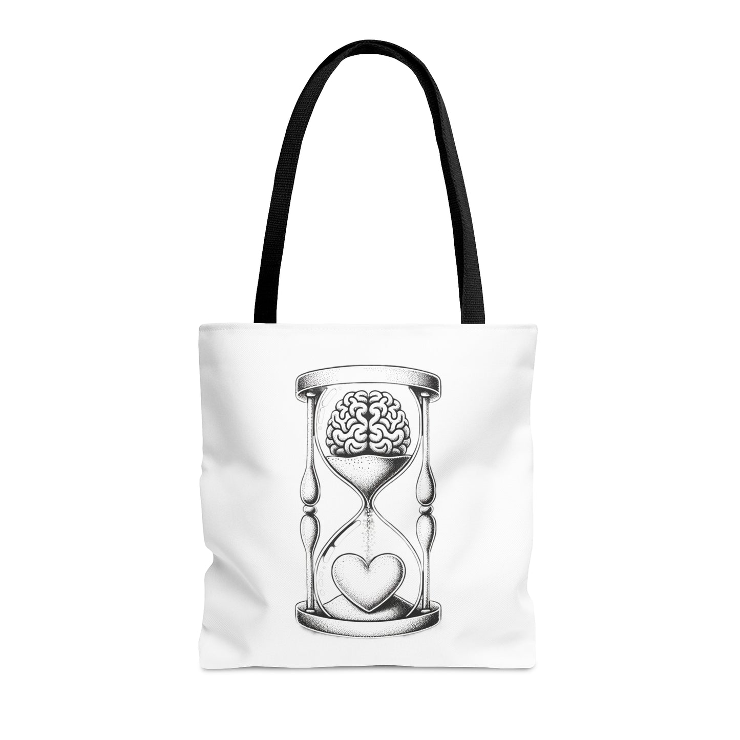 Mindful Heart Hourglass Tote