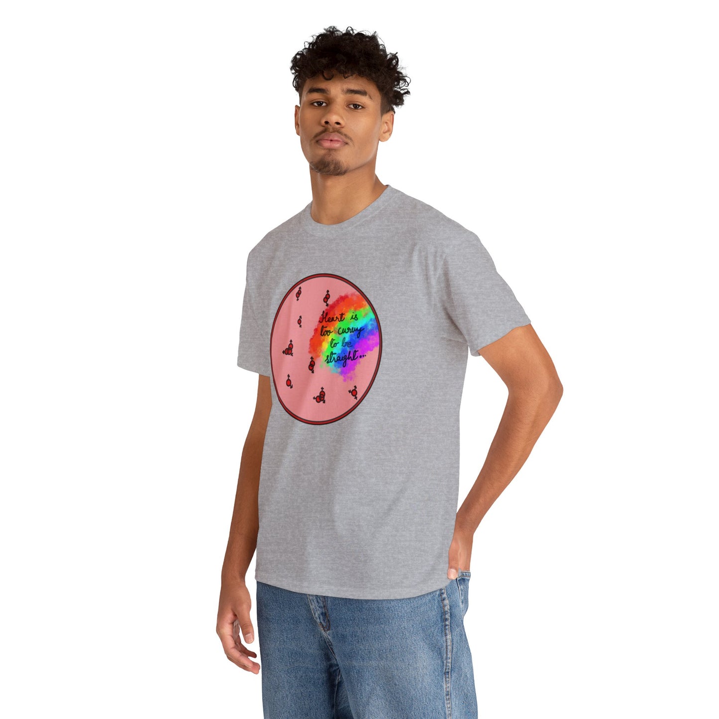 Pride Rainbow Heart Tee