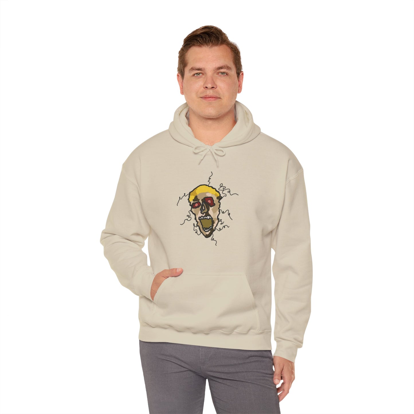 Psychedelic Skull Hoodie