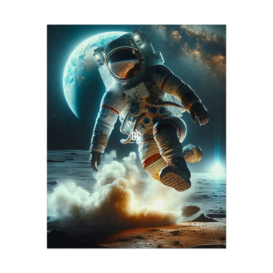 Cosmic Leap Poster