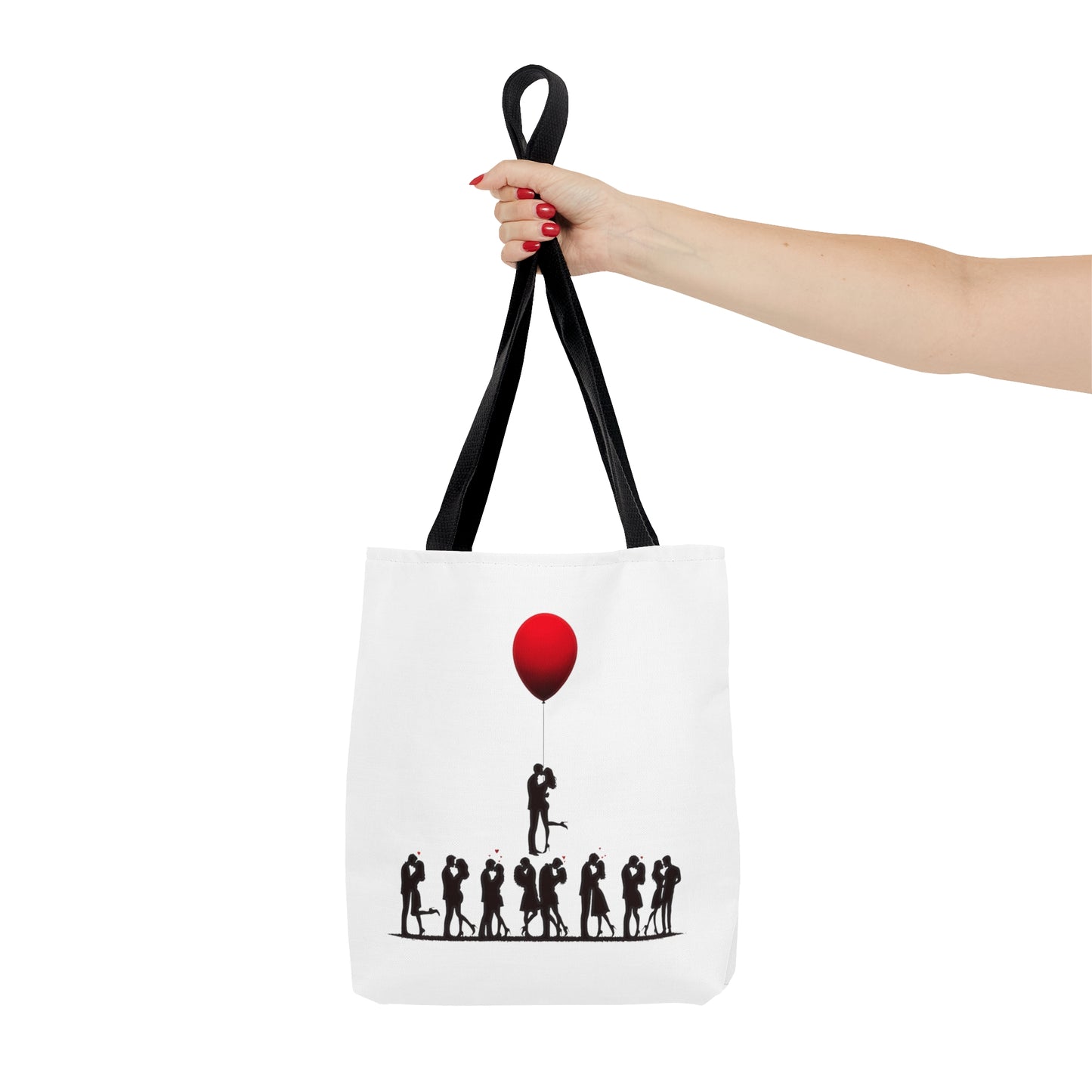 Love Balloon Silhouette Tote