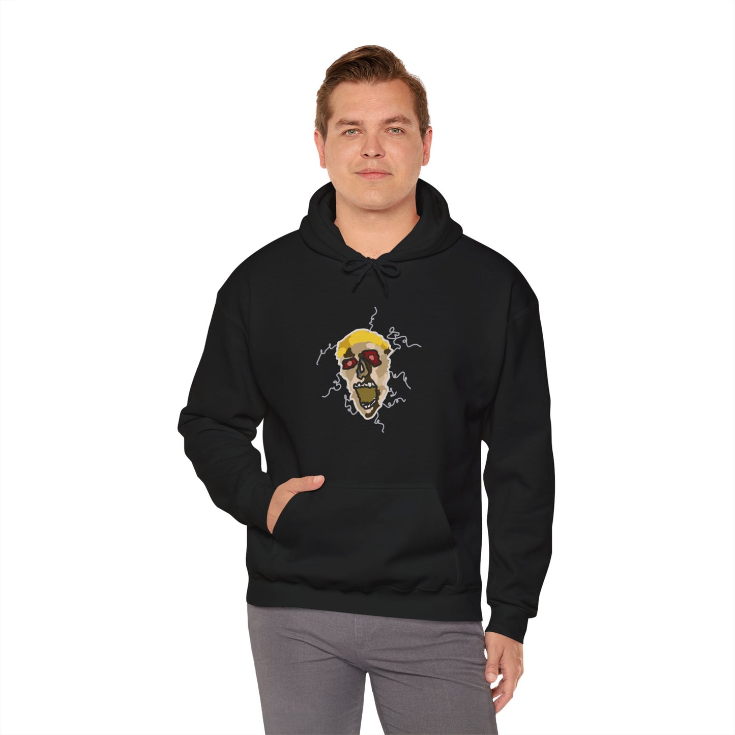 Psychedelic Skull Hoodie