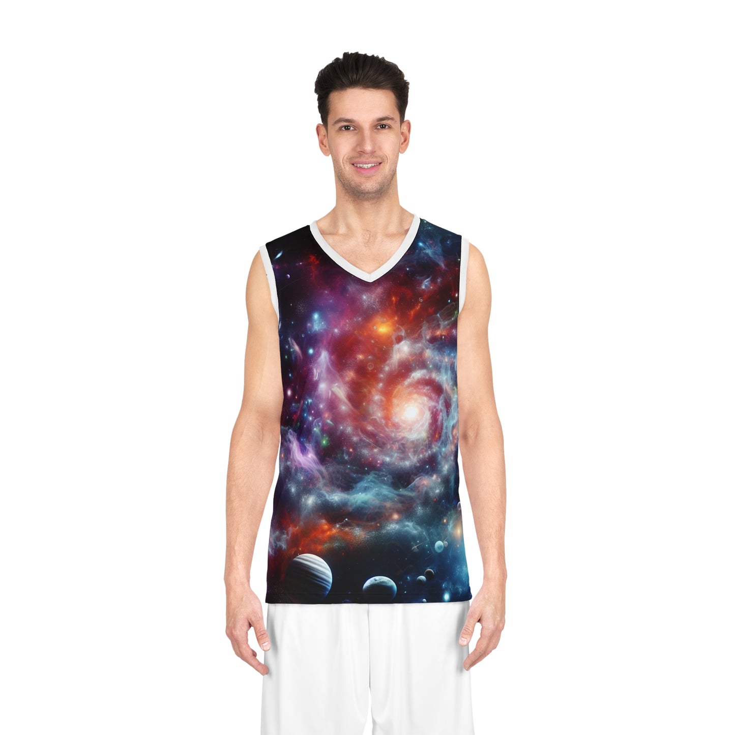 Galactic Spiral Cosmic Basketball Jersey