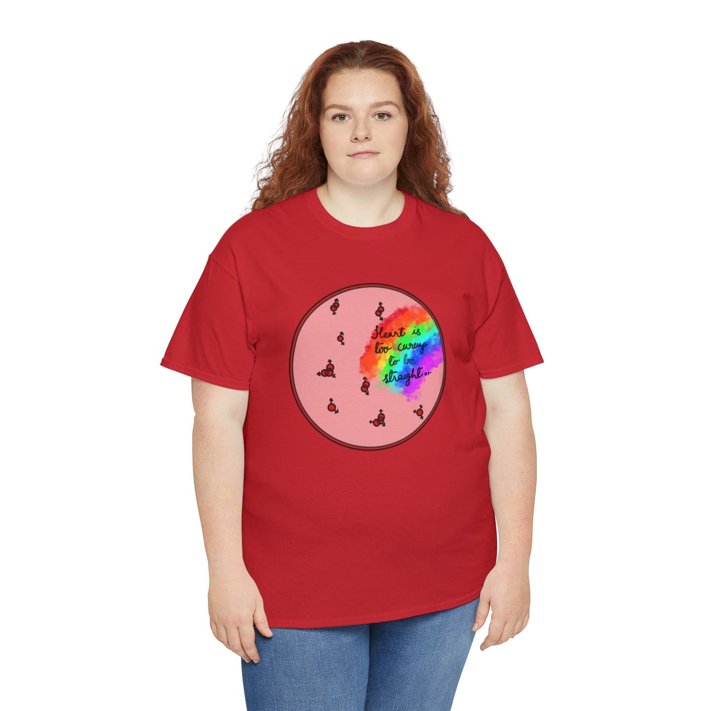 Pride Rainbow Heart Tee