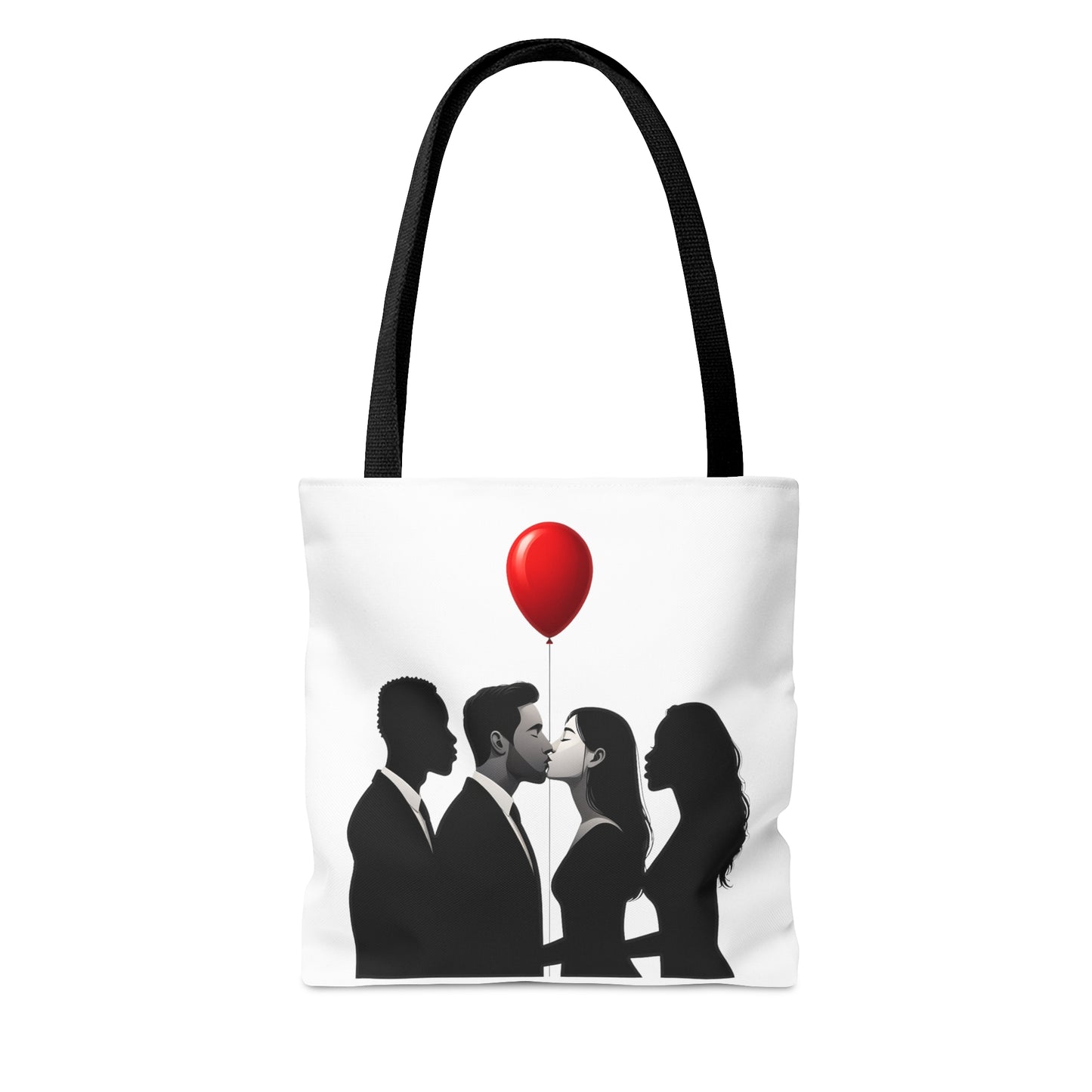 Balloon Kiss Tote Bag